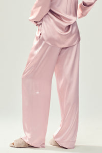 Pantalon En Soie Luminous (long)