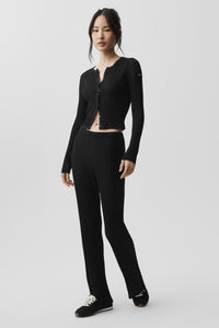 Pantalon Taille Haute Coupe Droite Sunlit Sweater