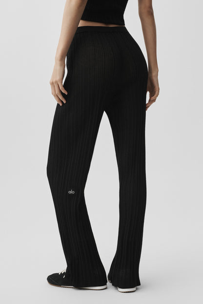 Pantalon Taille Haute Coupe Droite Sunlit Sweater