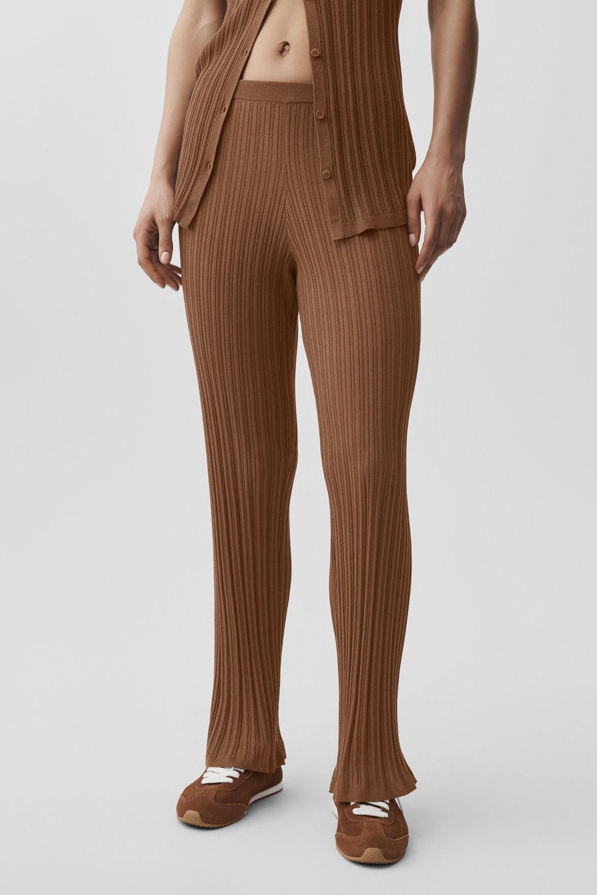 Pantalon Taille Haute Coupe Droite Sunlit Sweater
