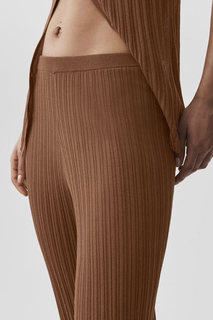 Pantalon Taille Haute Coupe Droite Sunlit Sweater