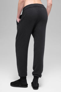 Jogging Taille Haute En Laine Et Cachemire New Class