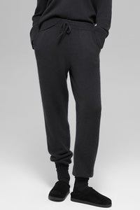 Jogging Taille Haute En Laine Et Cachemire New Class