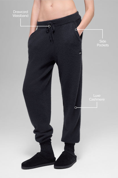 Jogging Taille Haute En Laine Et Cachemire New Class