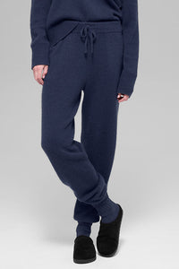 Jogging Taille Haute En Laine Et Cachemire New Class