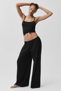 Pantalon De Survêtement Large Taille Mi-Haute Alosoft Finesse