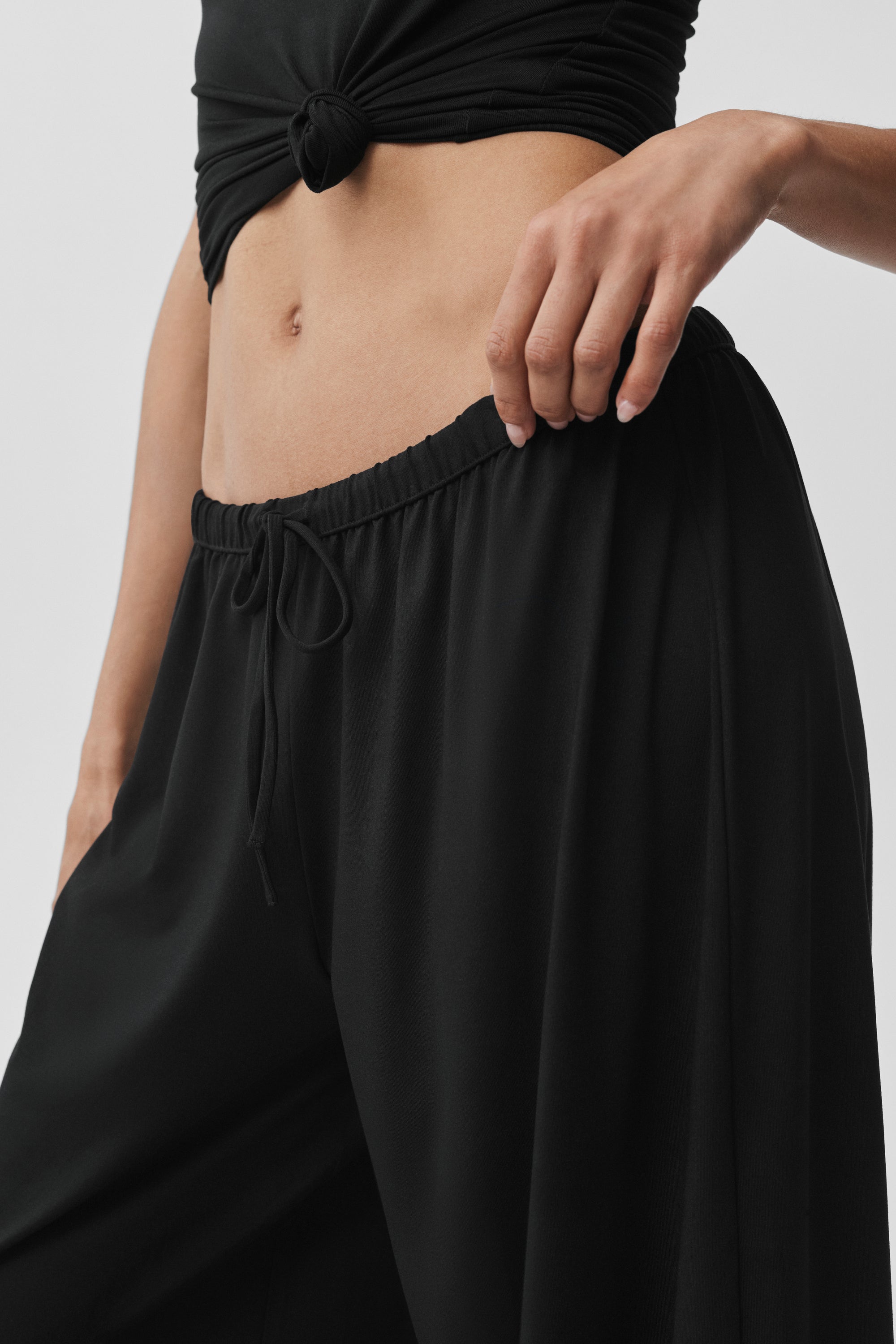 Pantalon De Survêtement Large Taille Mi-Haute Alosoft Finesse
