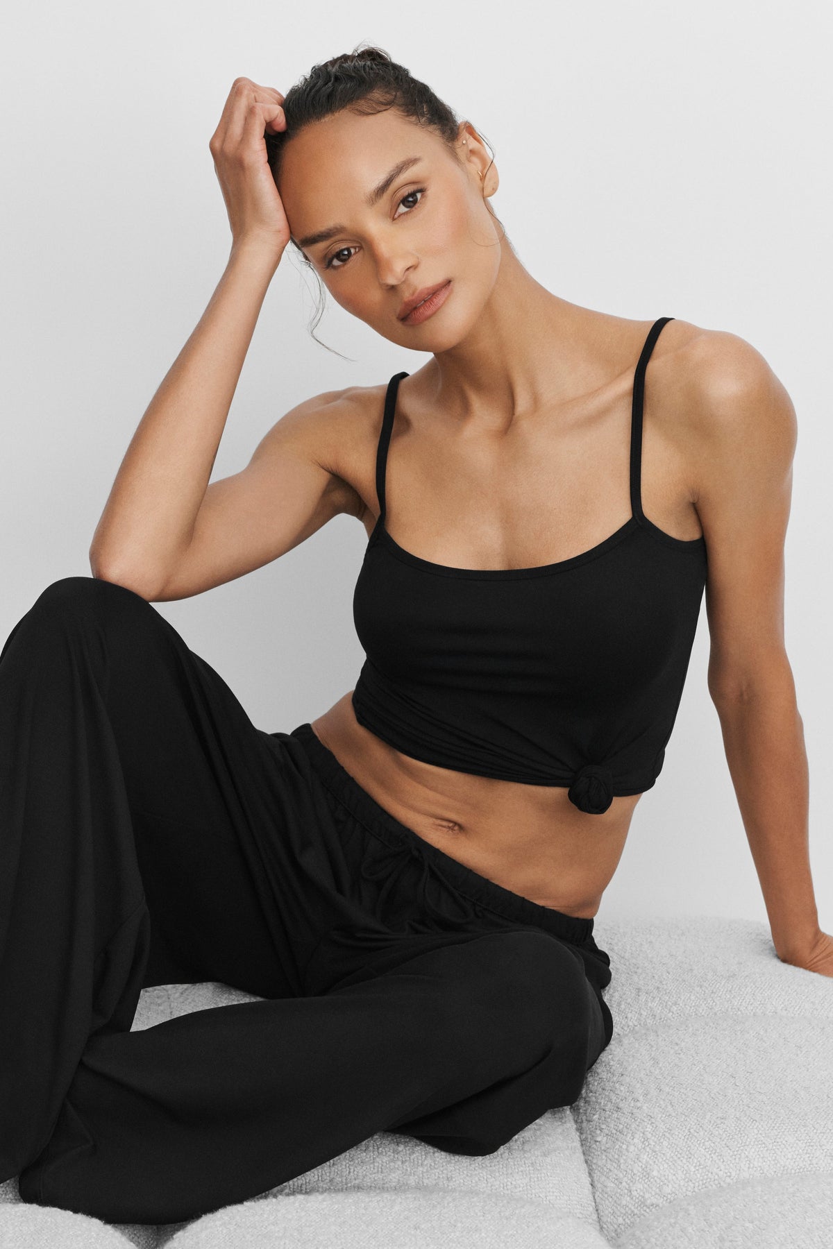 Pantalon De Survêtement Large Taille Mi-Haute Alosoft Finesse