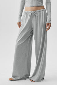 Pantalon De Survêtement Large Taille Mi-Haute Alosoft Finesse