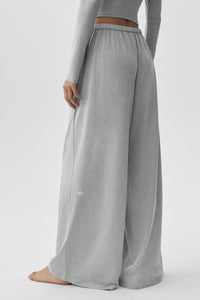 Pantalon De Survêtement Large Taille Mi-Haute Alosoft Finesse