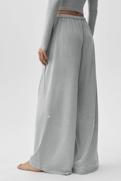 Pantalon De Survêtement Large Taille Mi-Haute Alosoft Finesse