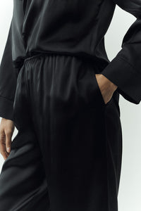 Pantalon En Soie Luminous (long)