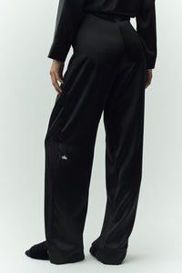 Pantalon En Soie Luminous (long)