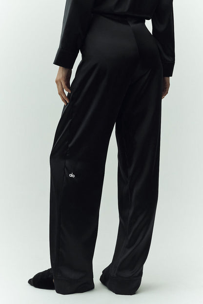 Pantalon En Soie Luminous (long)