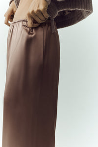 Pantalon En Soie Luminous (long)