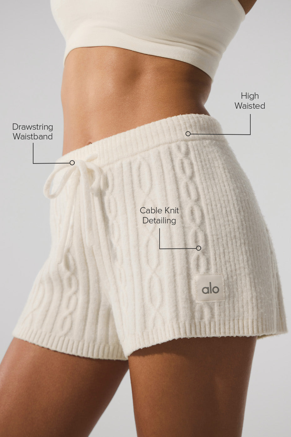 Short En Maille Torsadée Winter Bliss