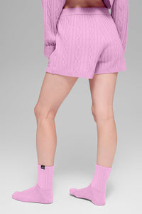 Short En Maille Torsadée Winter Bliss