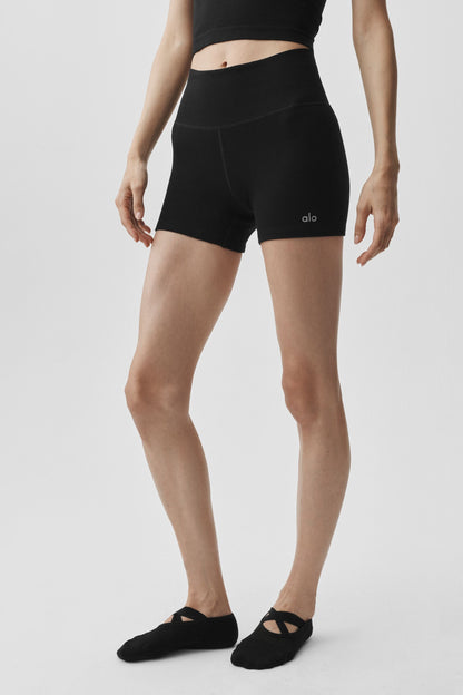 Short Côtelé Taille Haute Sans Coutures Modal 10,2 cm