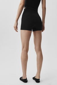 Short Côtelé Taille Haute Sans Coutures Modal 10,2 cm