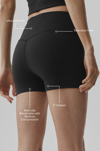 Short Taille Haute ALO Softsculpt Precision 7,6 cm
