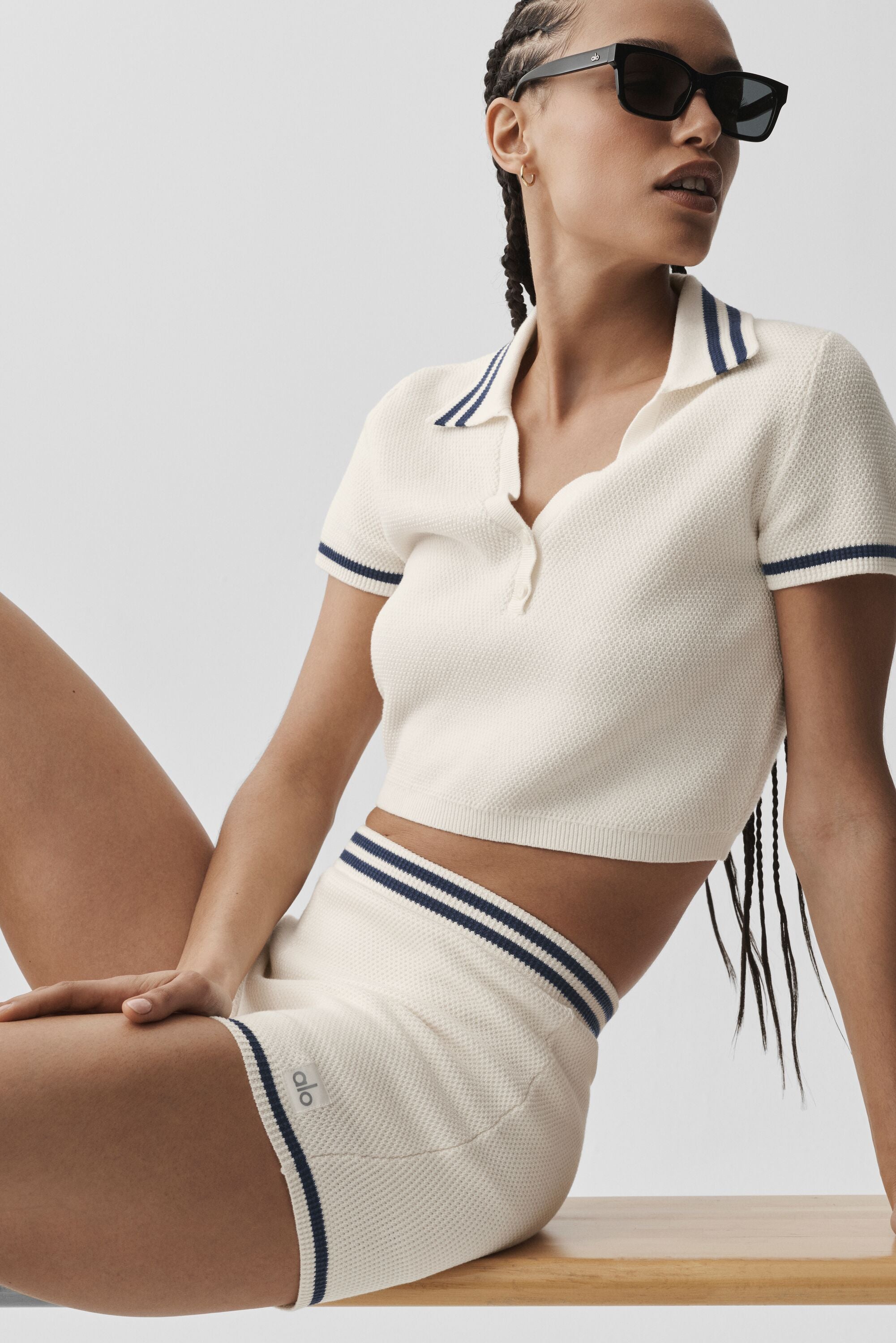 Mini Short En Maille Tennis Club