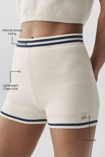 Mini Short En Maille Tennis Club