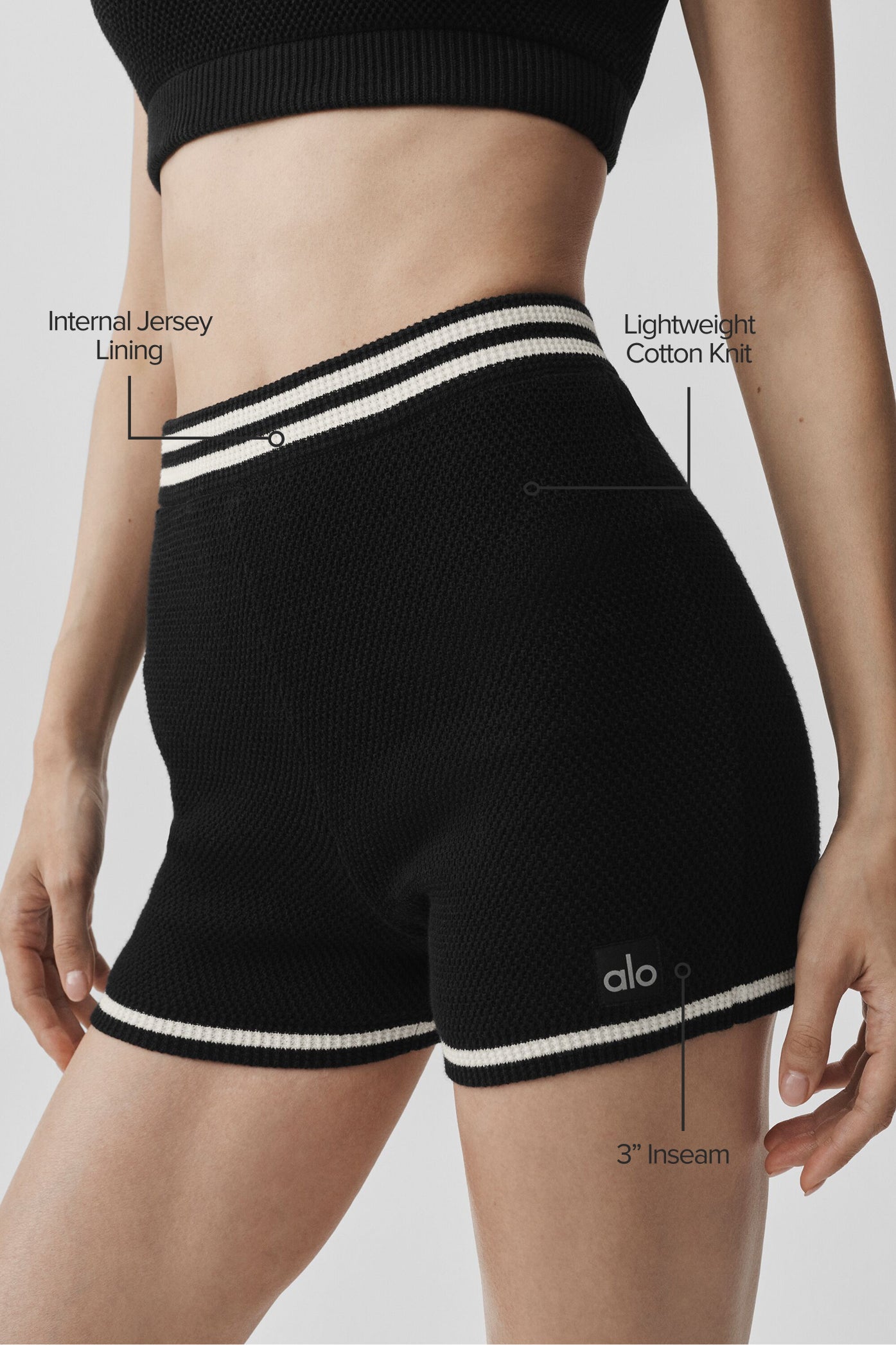 Mini Short En Maille Tennis Club