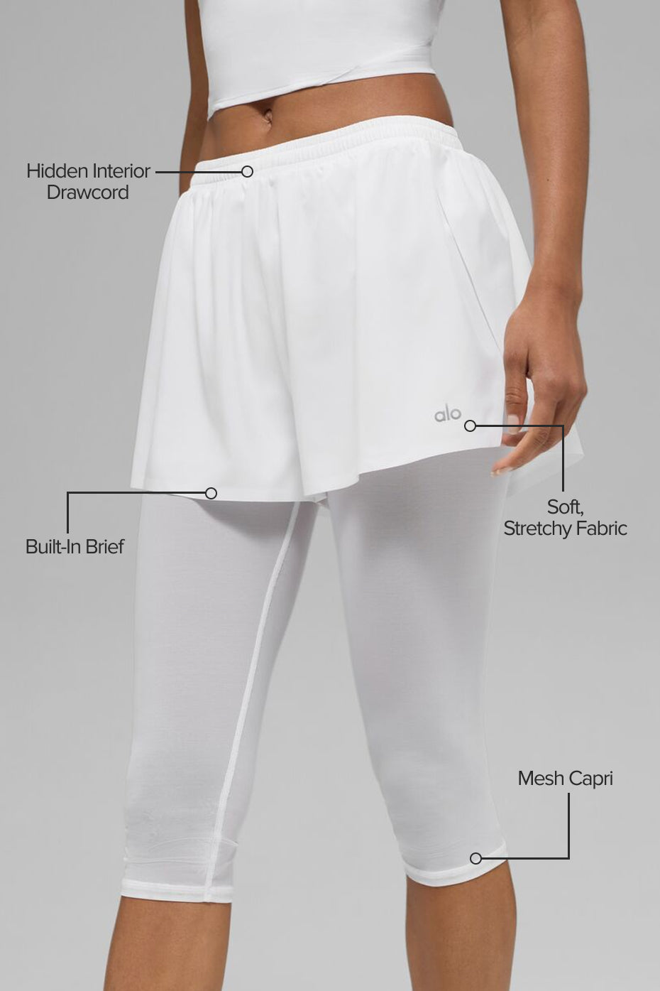 Mesh Front Runner 2 In 1 Short