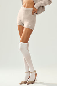 Short Taille Haute En Cachemire Embrace
