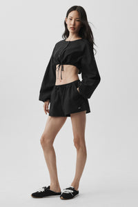 Short Taille Haute En Coton Real Deal