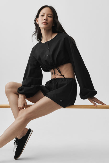 Short Taille Haute En Coton Real Deal