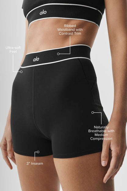 Short Taille Haute ALO Softsculpt Amp It Up 7,6 cm
