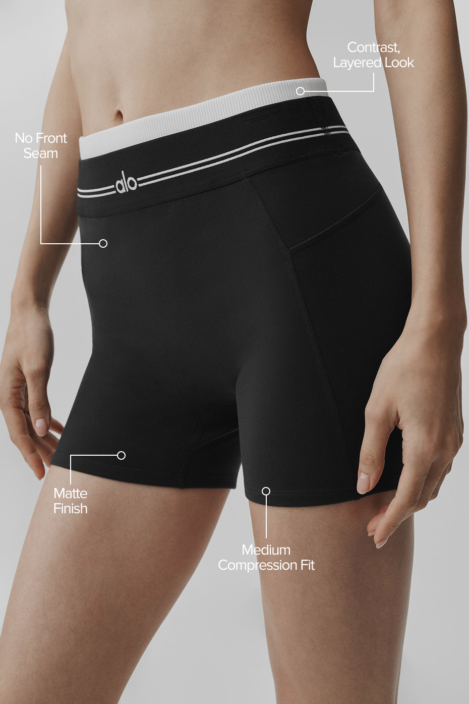Short Taille Haute Airbrush Better Together
