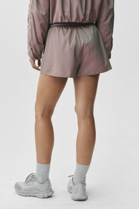 High-Waist Prismatic Short