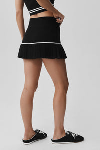 Scholar Knit High-Waist My Serve Tennis Skirt