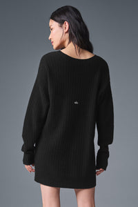 Robe En Cachemire Plush Waffle
