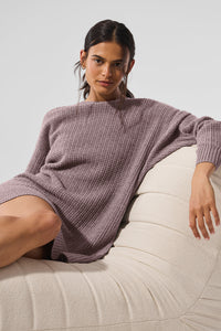 Robe En Cachemire Plush Waffle