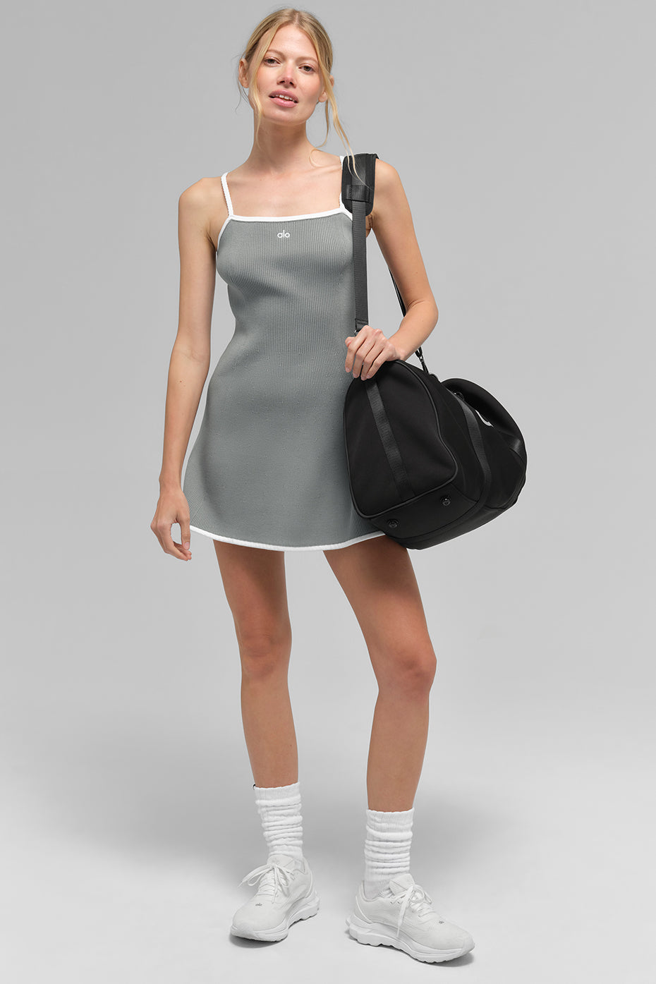 Robe En Maille Côtelée Highline