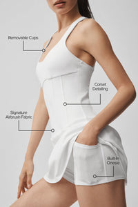 Robe De Tennis Corset Airbrush Sparks Fly
