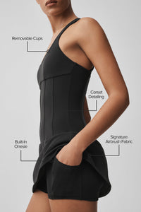 Robe De Tennis Corset Airbrush Sparks Fly