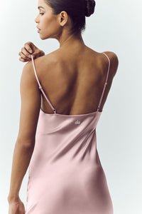 Silk Luminous Slip Dress