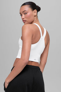 Débardeur Brassière Airbrush Real - Blanc