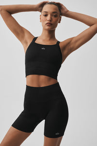 Débardeur Brassière Côtelé Sans Coutures Favorite