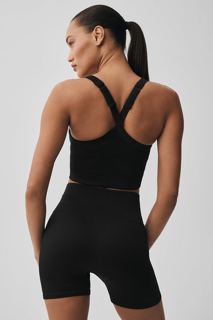 Débardeur Brassière Côtelé Sans Coutures Favorite