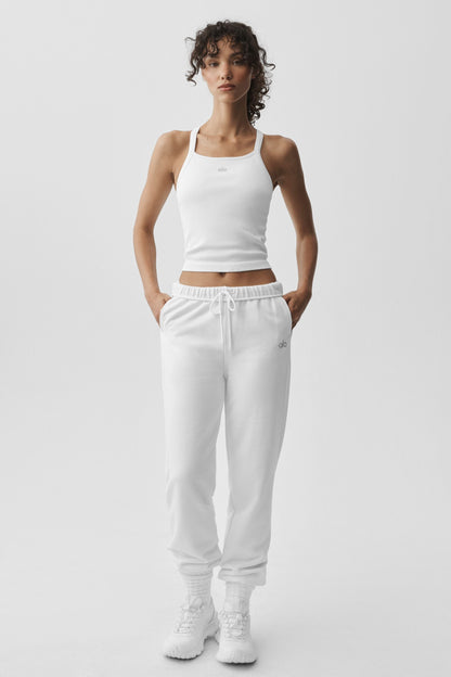 Débardeur Brassière Côtelé Long Sans Coutures Favorite