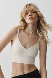 Brassière Côtelée Sans Coutures Modal Delight