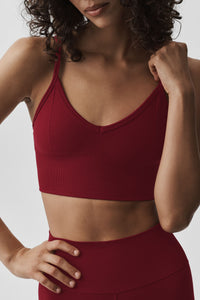 Brassière Côtelée Sans Coutures Modal Delight