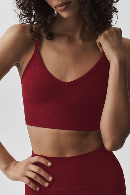 Brassière Côtelée Sans Coutures Modal Delight