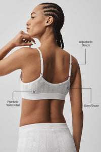 Pointelle Sweater Be Mine Bra