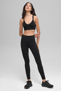 Seamless Two Tone Rib Bra